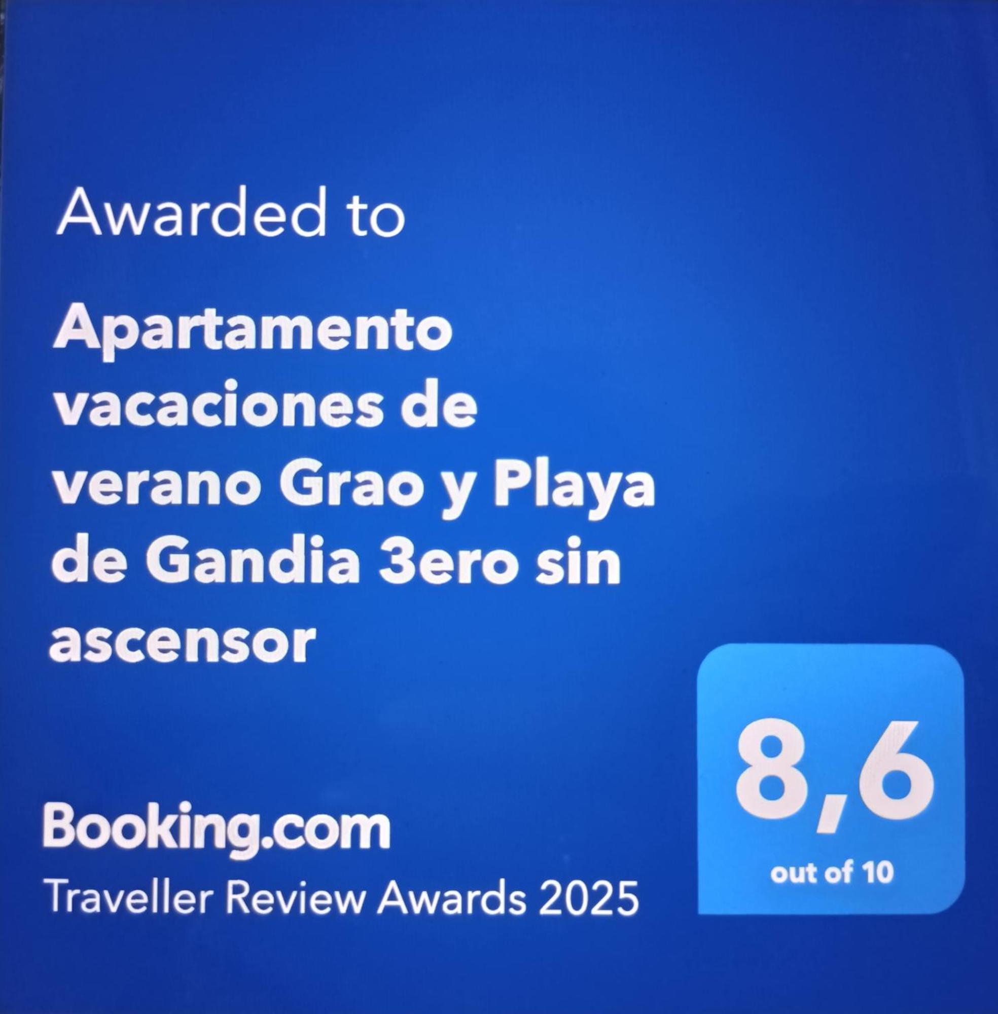 Daoiz, Vivienda Vacacional Para Familias Y Mayores De 25 Anos En El Grao De Gandia 3Ro Sin Ascensor Playa de Gandia Exteriör bild